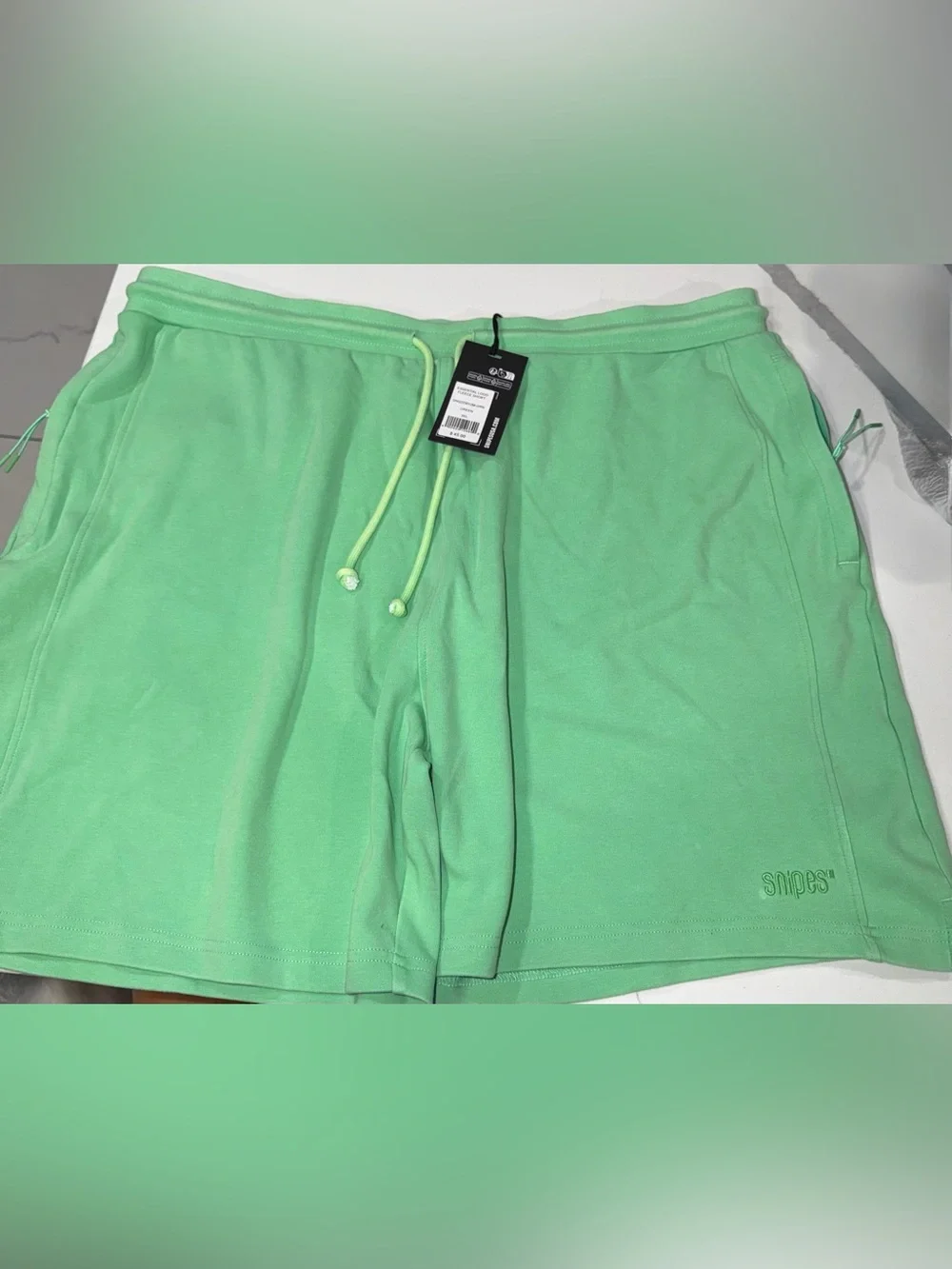 Mint green 3x Snipes shorts